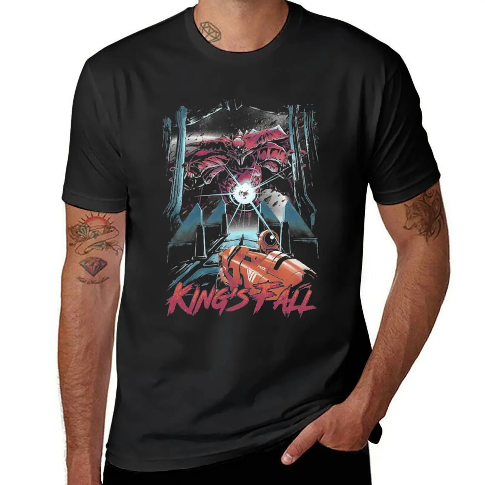 Destiny T-ShirtKing's Fall T-Shirt customs design your own Aesthetic clothing t shirt men