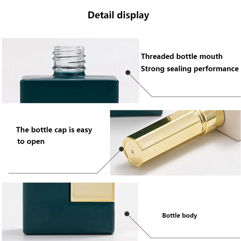 1pc/2pcs 12ml 13ml 14ml Nail Polish Bottle Empty Nail Gel Bottle with Brush Nail Beauty Oil Bottles Art Nail Tools