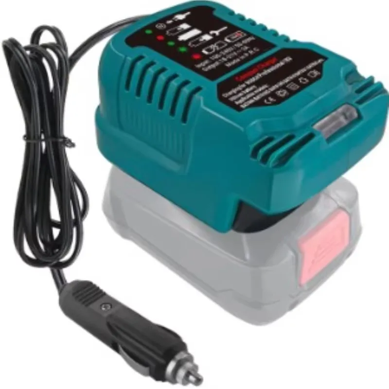 Li-ion Battery Mini Compact Car Charger for Bosch 18V Lithium-Ion for Charging Statu Portable Car Charger Cigarette Lighter Plug