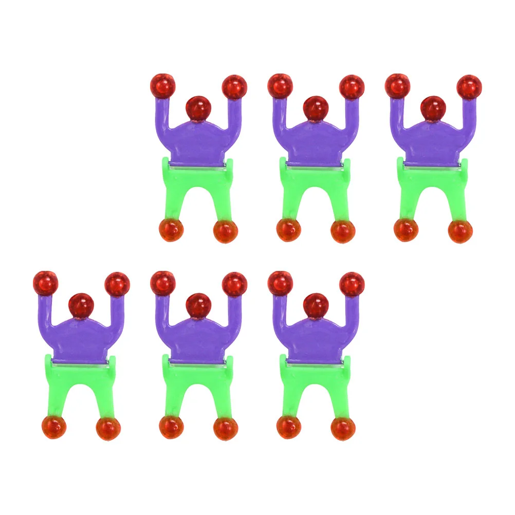6 Pcs Wall Crawler Toy Children Vent Tots Toys Soft Material Kids Decompression