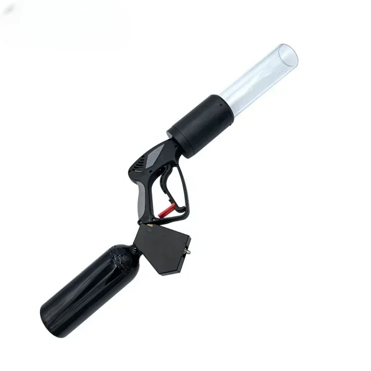 Safetry and Durability Nitrogen Air or CO2 T-shirt Gun Shock Visual Effect Stadium Tissue Gun Wireless Golf Ball Launcher