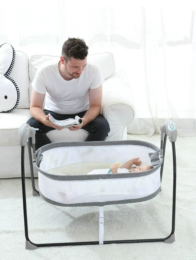 Elektrische Babybett Schaukel wiege Säuglings wiege Schaukel bett Baby wiege Schaukel faltbare Wippe Wiege Bett Babys chaukel elektrisch