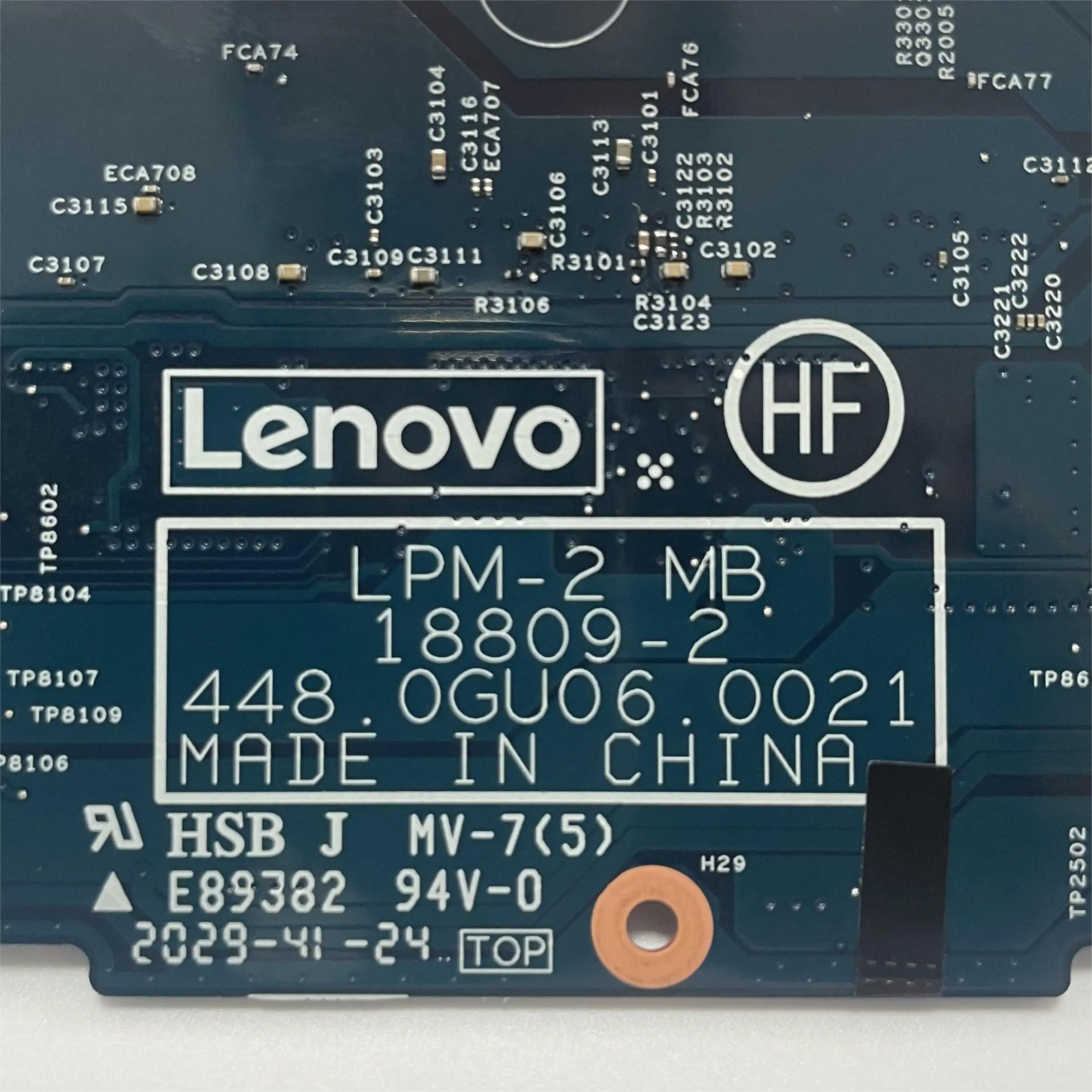 Imagem -05 - Placa-mãe do Portátil para Thinkpad Lpm2 18809-2 Mainboard i7 i9 9th Cpu Teste 100 ok