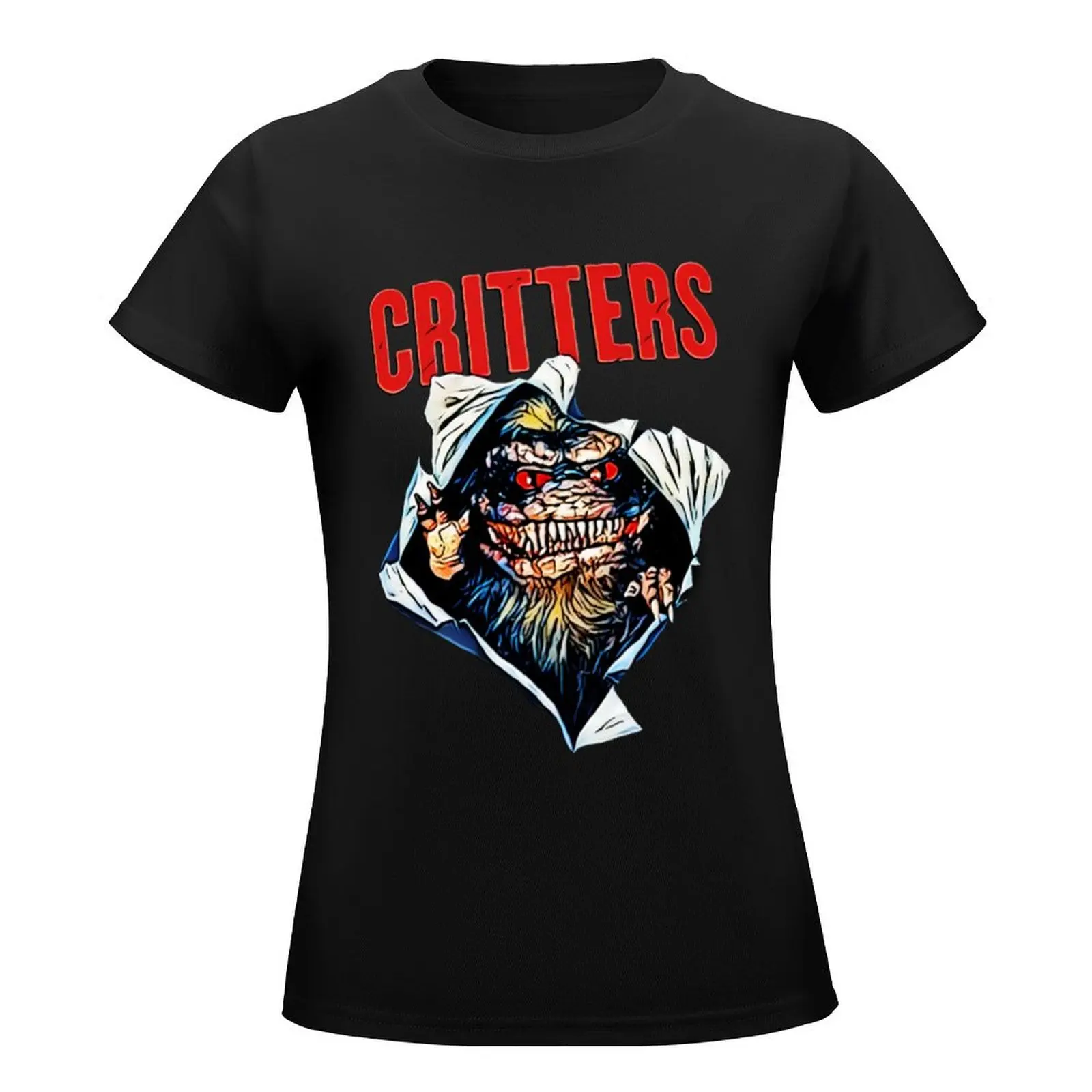 critters T-Shirt anime clothes cute tops T-shirt Women