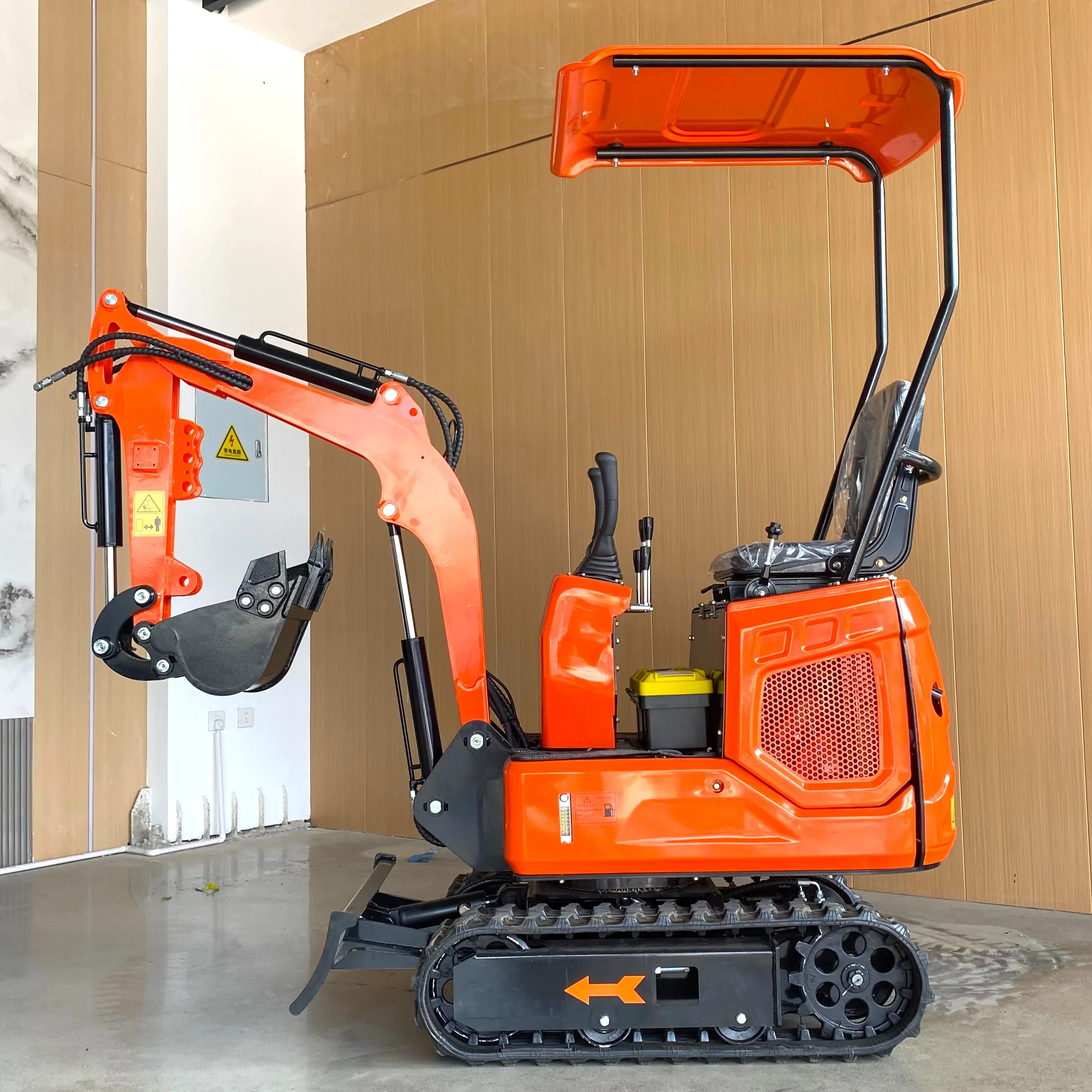 Customize Mini Excavator Kubota Engine EURO 5 Diesel Engine Crawler Excavator Zero Tail Swing Compact Excavator with Cab view 4