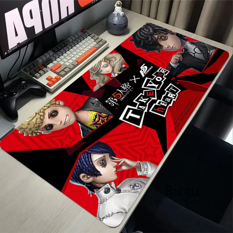 800X300mm Identity Ⅴ MousePads Computer Laptop Gamer Extended Mouse Mat Large Anime Mouse Pad Rubber Non-Slip Keyboard Table Mat