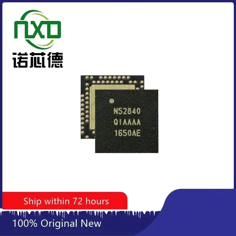 

5PCS/LOT NRF52840-QIAA-R7 QFN73 Wireless transceiver chip 100% Brand new original chip