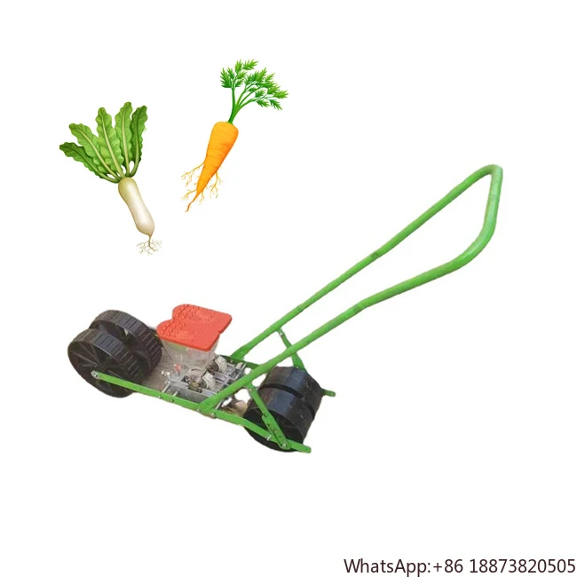 Manual hand push carrot seeder vegetable seed planter for sale vegetable carrot seeder green onion planter