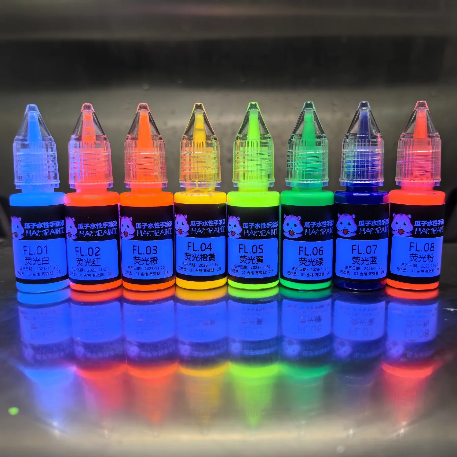 Model Painting 10ml Water-Based Fluorescent Ink Panel Liner Model Figures Coloring Tools For Model Hobby DIY