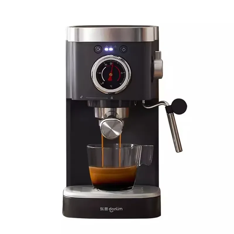 For HN QDMECH 220V Semi Automatic Commercial Espresso Machine Portable Coffee With EU Plug