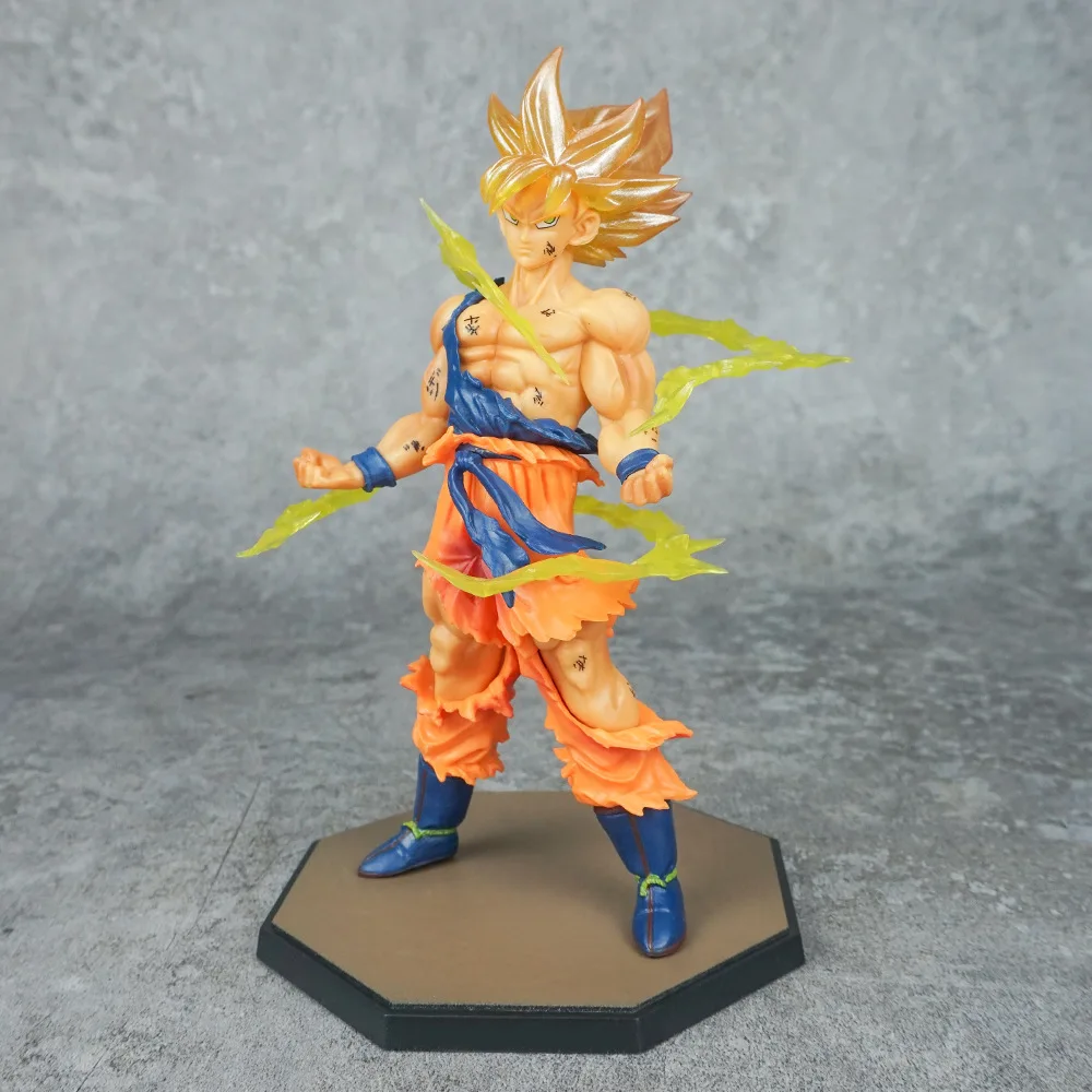 Dragon Ball Son Goku Anime Action Figure, Super Saisuperb, KakarPossible, Modèle Brittop Ornements, Sculpture Jouet pour Enfants, Cadeau d'anniversaire, 16cm