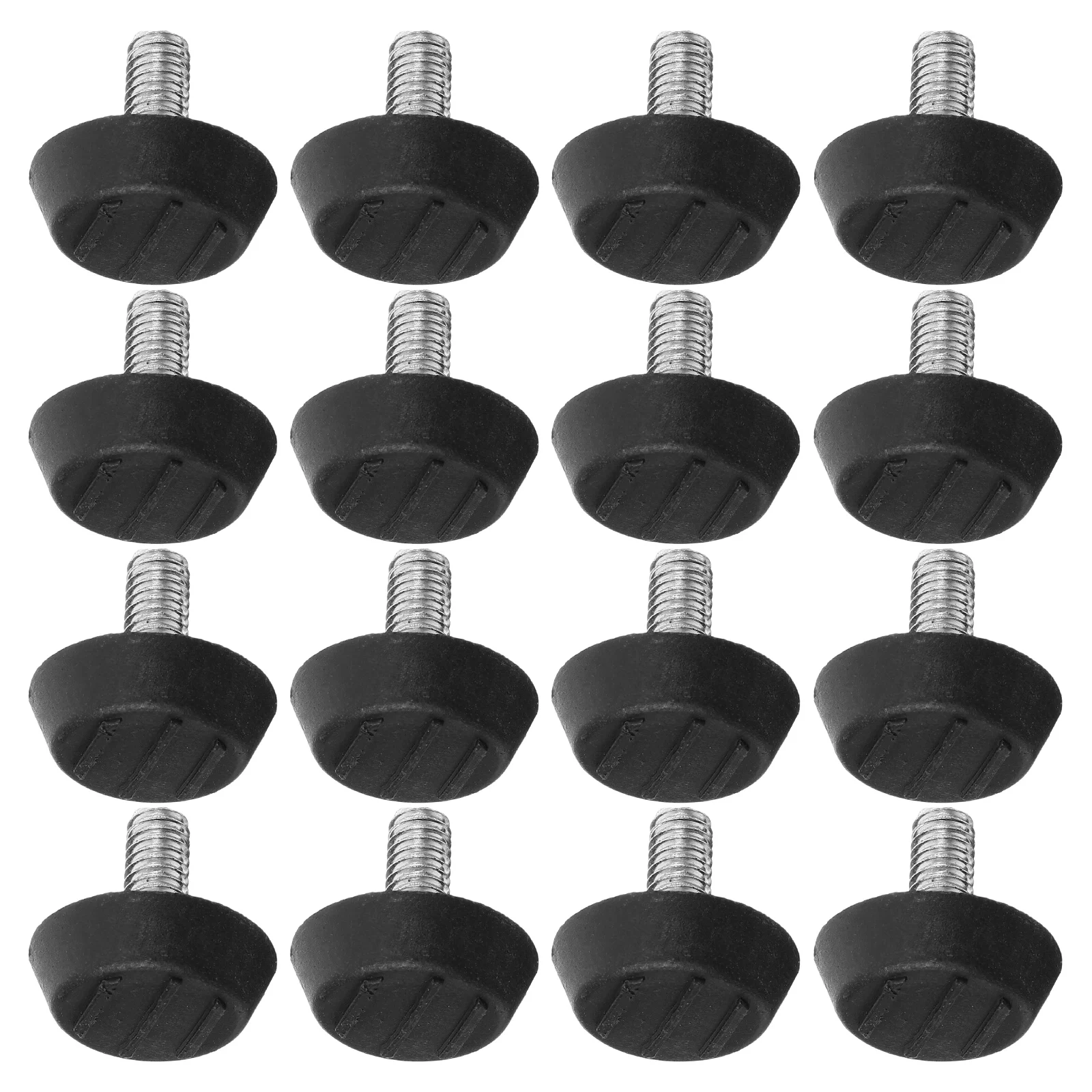 

100pcs Adjustable Steel Furniture Legs Table Chair Sofa Leg Leveler Glide Slide Pad Screw Bolt Metal Furniture Feet Levelers