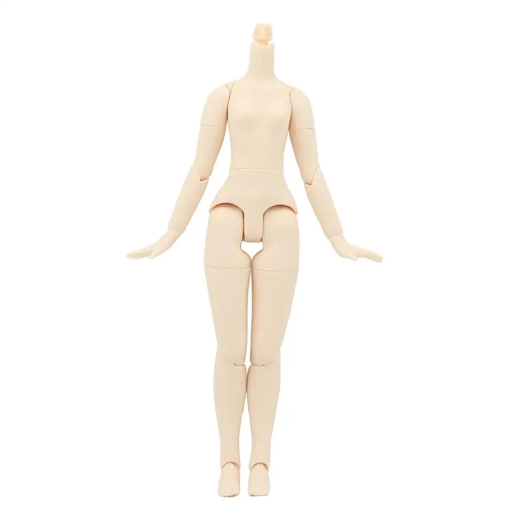 Doll Nude Body 20cm Articulated Plastic Full Action Girl Doll Base Blythe Doll Custom for Takara Blythe BL