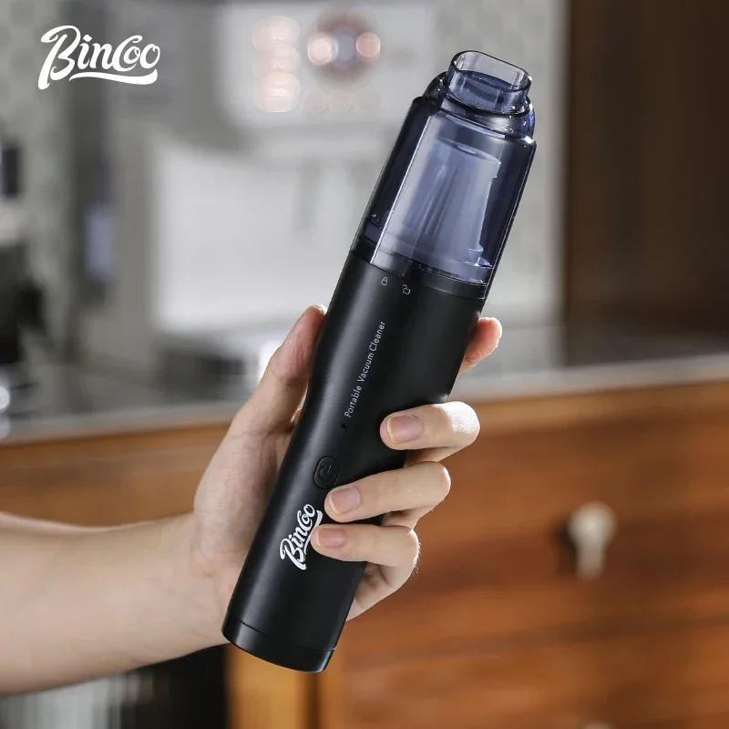 Bincoo coffee powder vacuum cleaner, small wireless charging machine, bar counter, handheld high suction cleaning tool