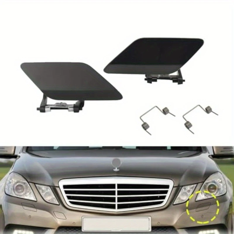 

Крышка форсунки омывателя переднего бампера, подходит для Mercedes-Benz EClass E350 E550 2010 2011 2012 2013 2128600108 2128600208