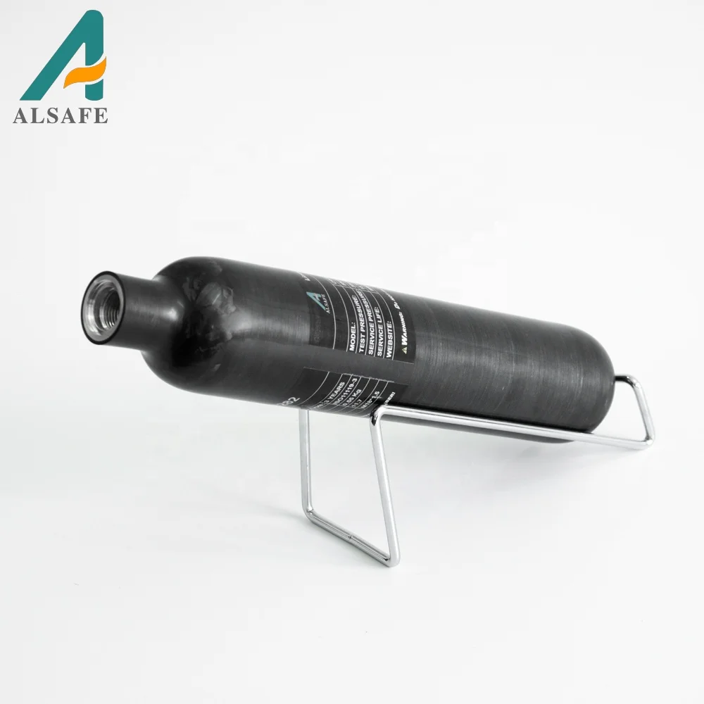 Alsafe 0.58L 580cc carbon fiber cylinder 300bar tank  Carbon Fiber  HPA Tank