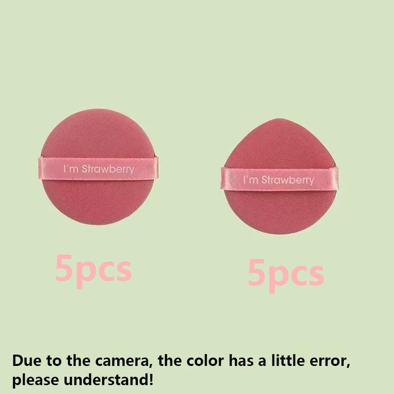 إسفنجة ناعمة جافة ورطبة ذات الاستخدام المزدوج يمكن استخدامها على كلا الجانبين سهلة التركيب ولا تأكل مسحوقًا مريحًا