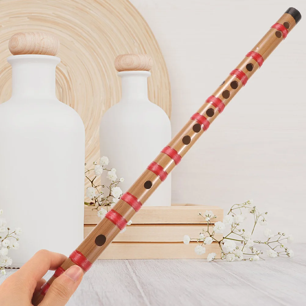 

Traditional Chinese Flute Made of Bamboo Long Beginner Flute with Tuning Cable for Various Music Styles Flutes for Beginners