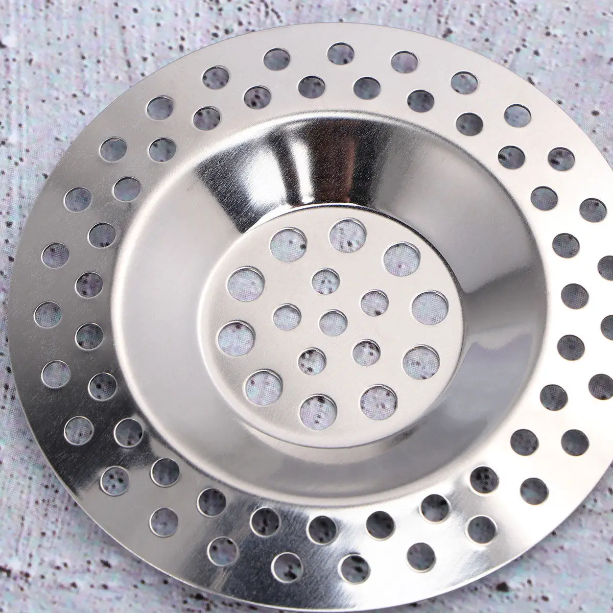 3Pcs Stainless Steel Kitchen Sink Drain Strainers High Quality Anti-Clog Filter Nets for Food Waste Hair Catcher Rust-Free
