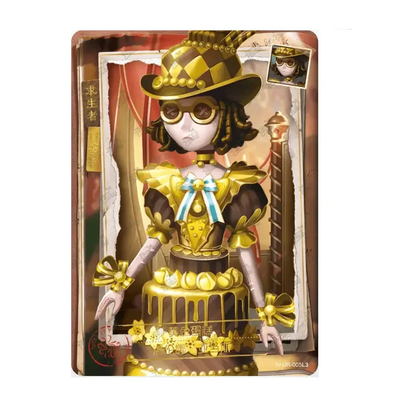 KAYOU Identity V Series 1 UR(001-010)/SR(001-019) Hidden Clues Single Sheet Full Set Anime Collection Card Gift for Children