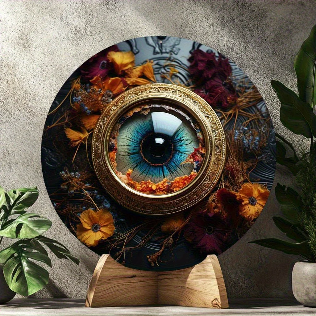 

Metal Sign for Kitchen, Living Room, Office Decor - No Electricity Needed, Ideal Christmas & Winter Gift, 2D Flat