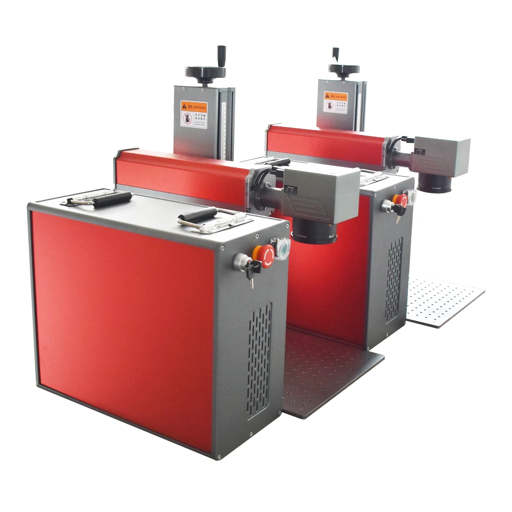 Fiber Optic Laser Marking Machine, Stable Performance & Long Service Life