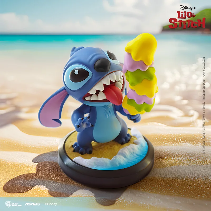 Disney Stitch Zomer Stijl Serie Blind Box Kawaii Pvc Garage Kit Verrassingsdoos Desktop Ornamenten Pop Decoraties Kindercadeau