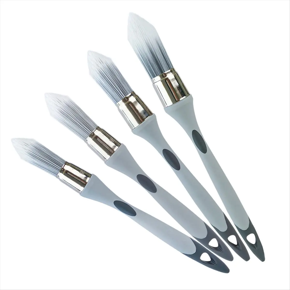 New Trim Paint Brush Edge Painting Tool Small Paint Brush for Touch Up Paint, Corner, Sash, Baseboard, 4 Pack
