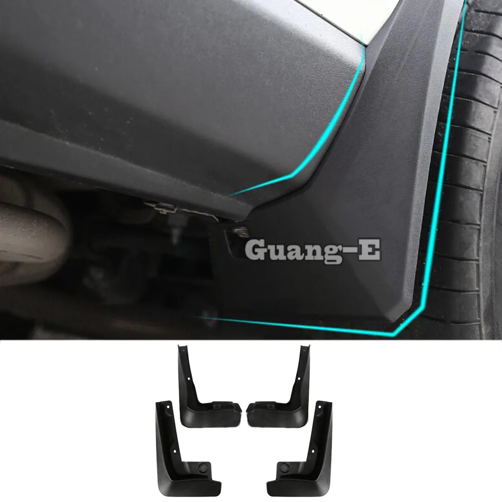 For Volkswagen VW Tiguan L MK2 2016 2017 2018 2019 2020 Fender Soft Mudguard Protection Flap Splash Mud Guard Frame Lamp Body