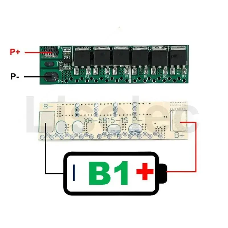 Lifepo4 1S 2S 3S 4S BMS Protect Board 3.2V 6.4V 9V 12V 18650 32650 32700 Lithium Iron Phosphate Battery Charge Discharge Plates