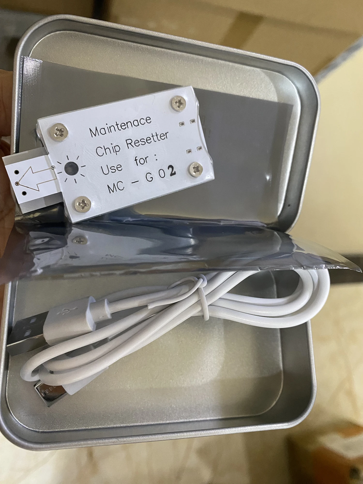 

MC-G02 Устройство сброса чипа обслуживания для Canon G1220 G2260 G3260 G2160 G3160 G3360 G1520 G2520 G2560 G3520 G3560 G1920 G2920 G2960