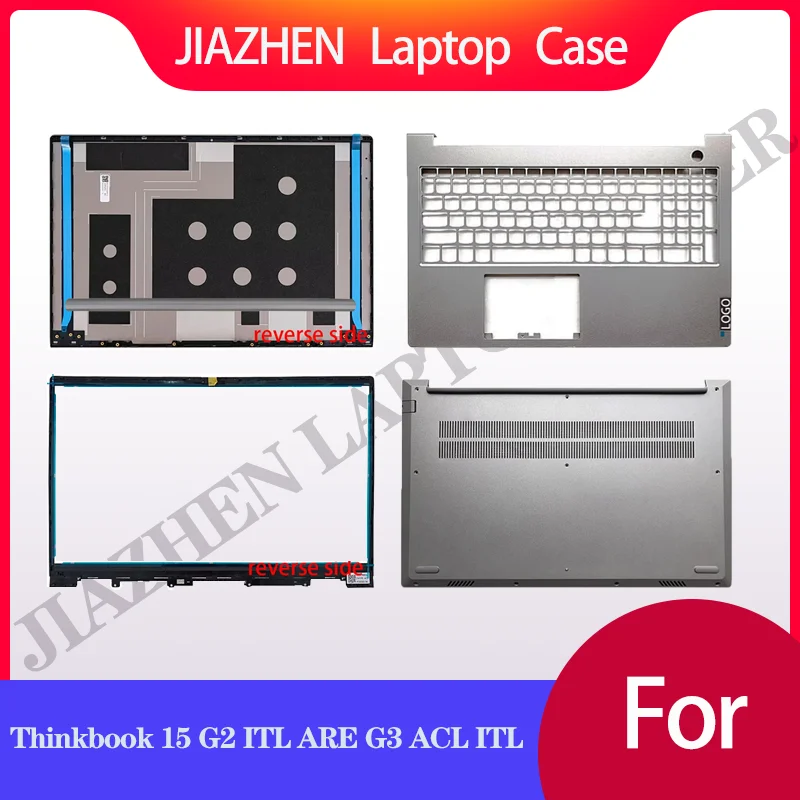 

NEW Replace Laptop Case For Thinkbook 15 G2 ITL ARE G3 ACL ITL LCD Back Cover Rear Lid Front Bezel Palmrest Bottom Case