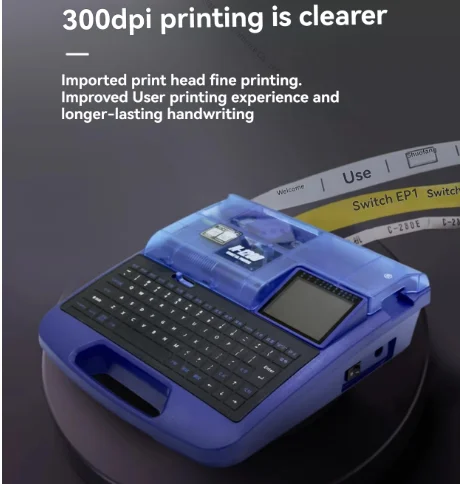 Heat Shrinkable Sleeve Marking Machine Printer Line Number Machine Electronic PVC Number Pipe Coding Machine Automatic