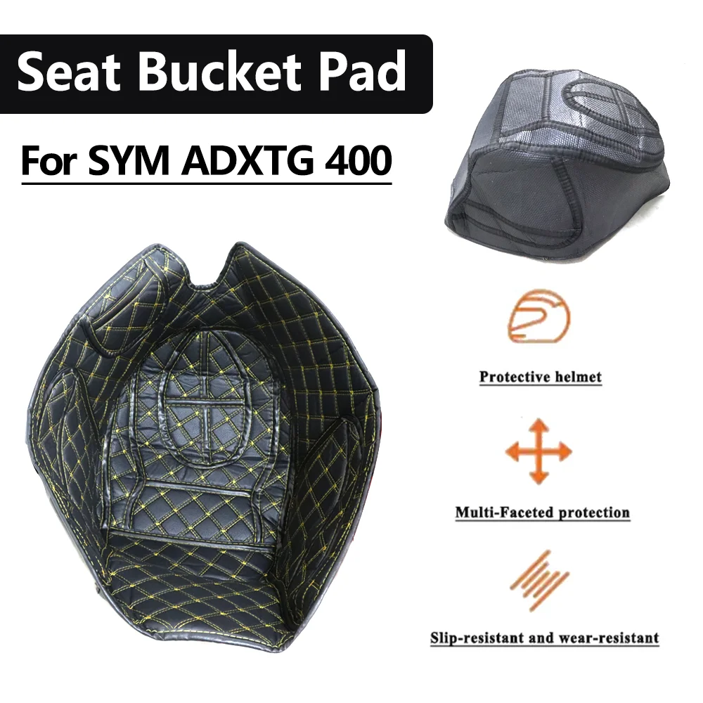 

Для SYM ADXTG 400 ADXTG400 ADXTG-400 багажник мотоцикла, защитная подкладка для сиденья, ведро для хранения багажного ящика, подкладка