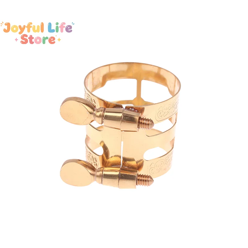 Hot Double Screw Adjustment Saxophone Gold Color Copper Compact Durable For Alto Sax Saxophone Fastener