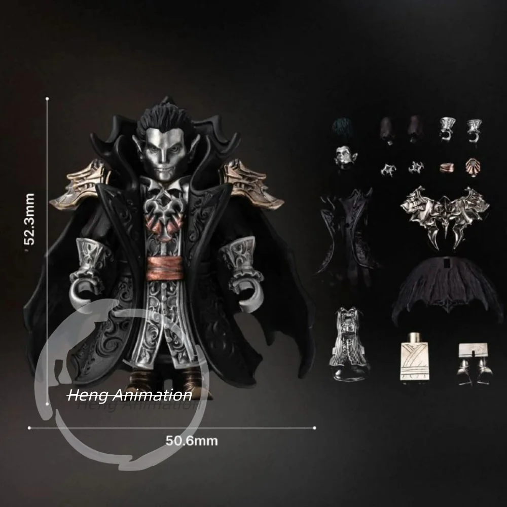 In Stock Magnetic Detachable Vampire Platinum Character Tabletop Handlebar Ornament Collection Doll Metal Big Player