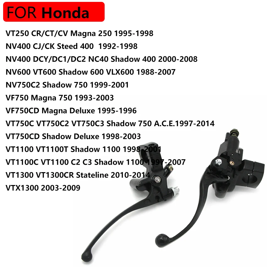 

Motorcycle Brake Master Cylinder 25mm For Honda VT250 NV400 NV600 VT600 NV750C2 VF750CD VT1100 VT1100T VT1100C VT1300 VT1300CR