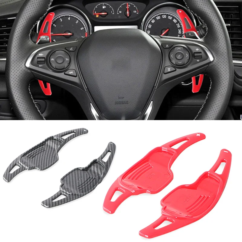 For Buick Verano Regal Lacrosse GL8 For Cadillac CT6 XT5 Car Steering Wheel Shift Paddle Shifters ABS Trim  For Chevrolet Camaro