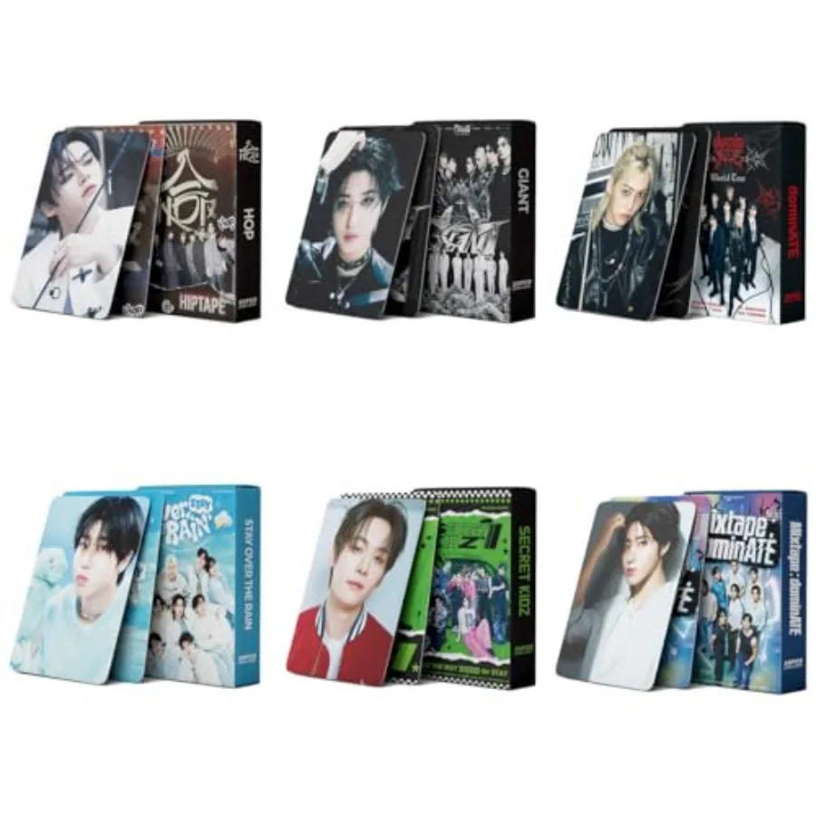 

Набор фотокарточек SKZ (6 упаковок/330 шт.) из альбома Stray, Lomo-карточки, мерч для фанатов Stay, подарки