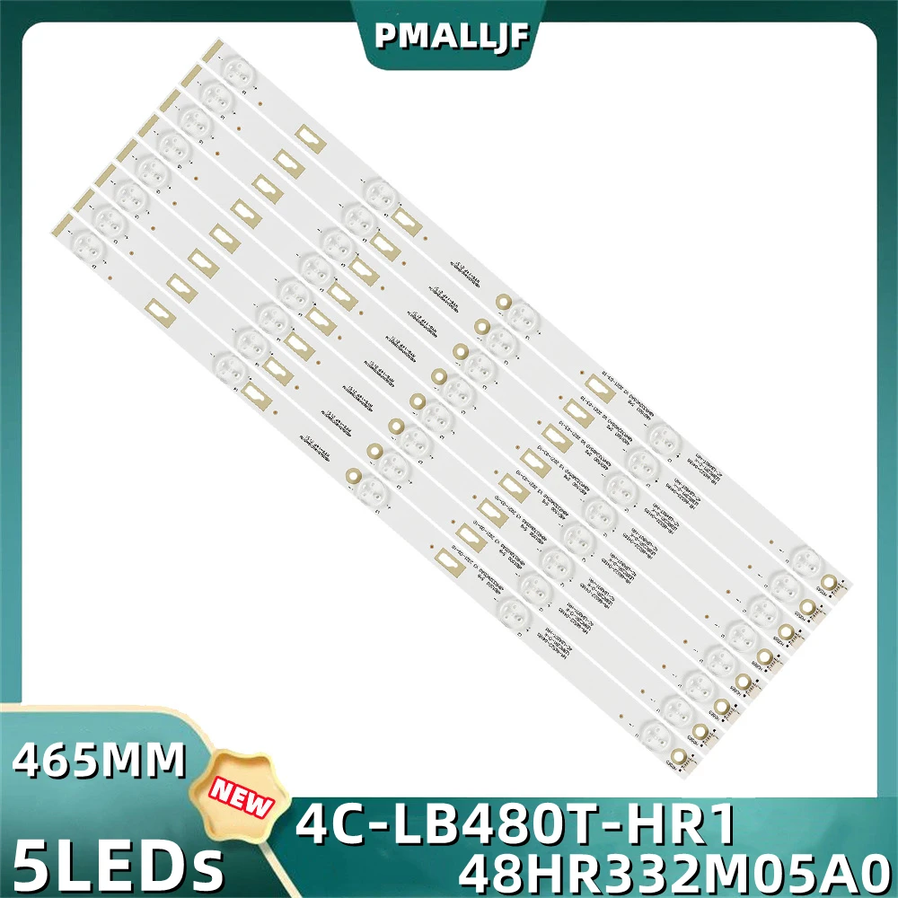 

8Pcs/Set LED Backlight Strip For Toshiba 4C-LB480T-HR1 48HR332M05A0 V3 v2 48D15005 48L25EBC 48L26CMC 48L2500C LVF480SSDX 48D1500