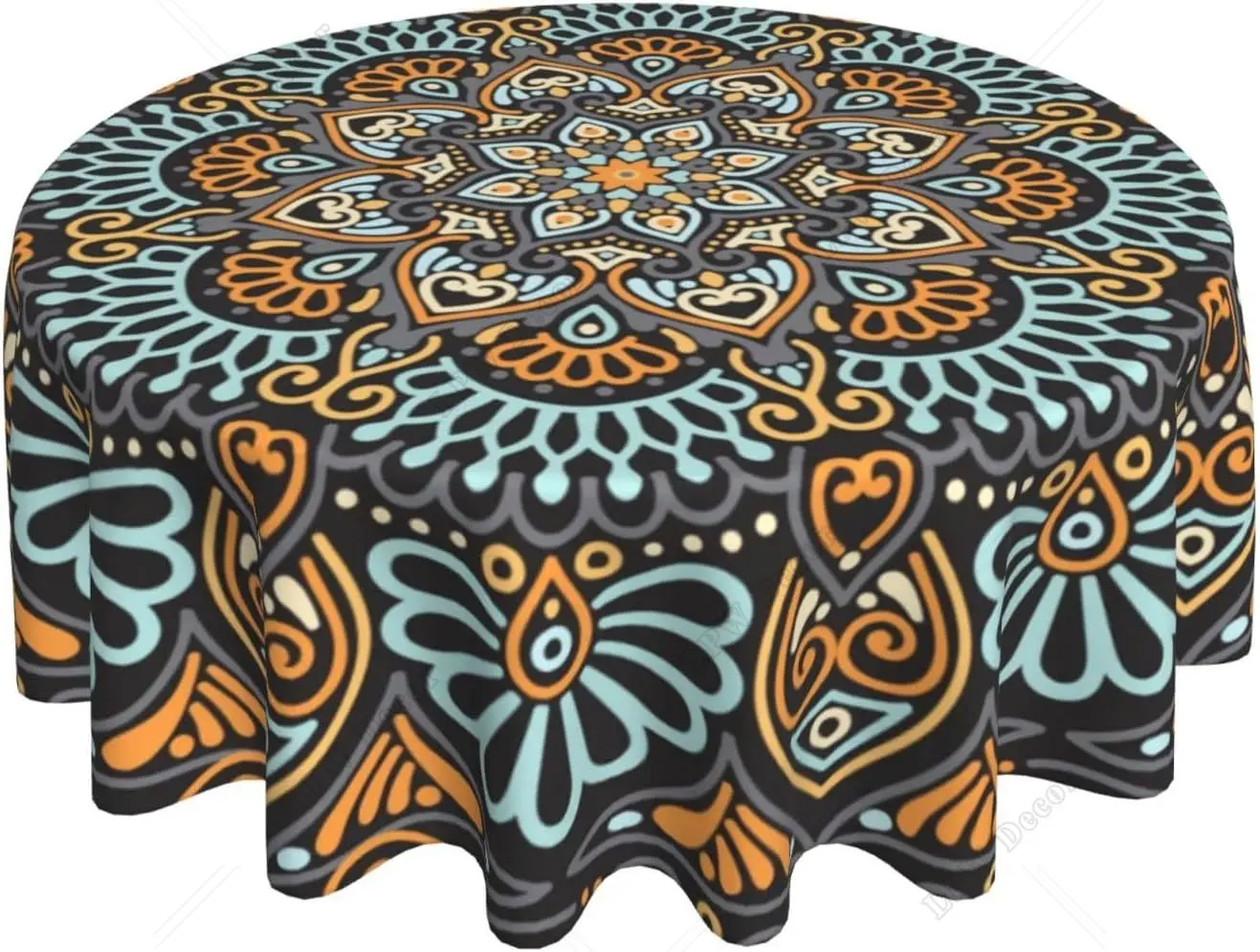 Mandala Tablecloth Classical Mandala Table Cloth for Party Decoration Mandala Themed Tablecloths for Dinner Kitchen Party Picnic