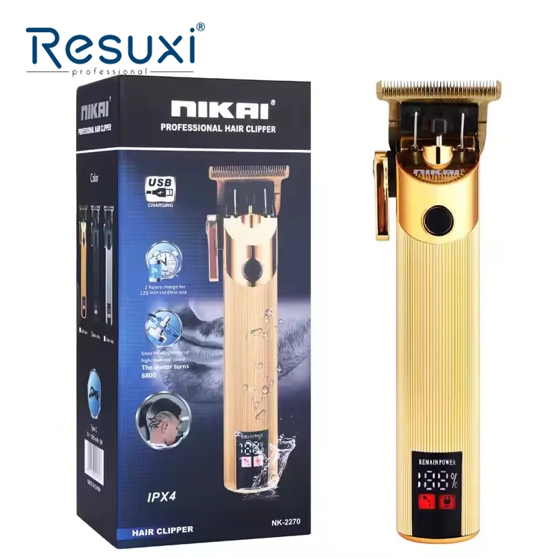 nk2270-electric-hair-cut-machine-with-low-noise-rechargeable-cordless-waterproof-close-cutting-t-blade-hair-trimmer-men