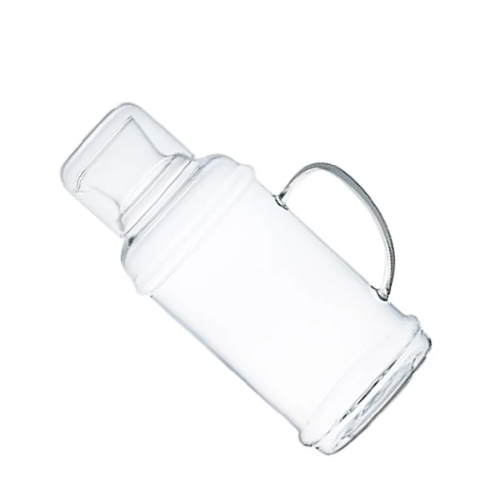 

Heat Resistant Glass Kettle Large Capacity Portable Handle Thickened Glass Water Pitcher for Home Cold Hot Tea Juice Beverage