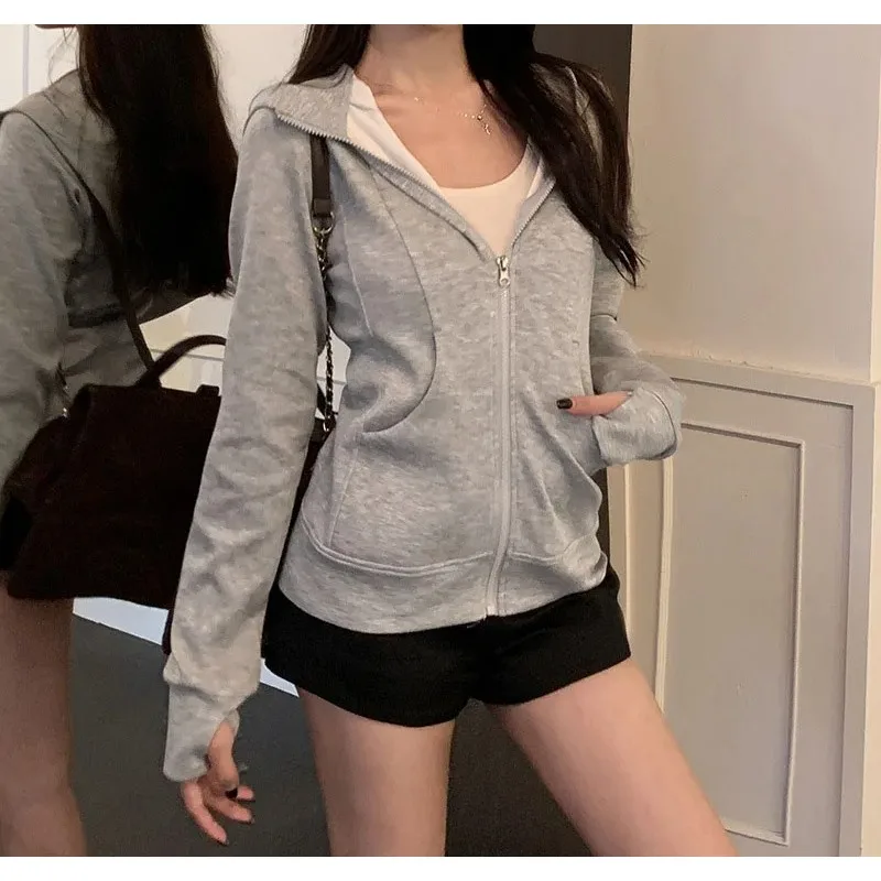 Fleece trui jas dames lente en herfst nieuwe fleece jas taille explosie fleece verdikte slim fit