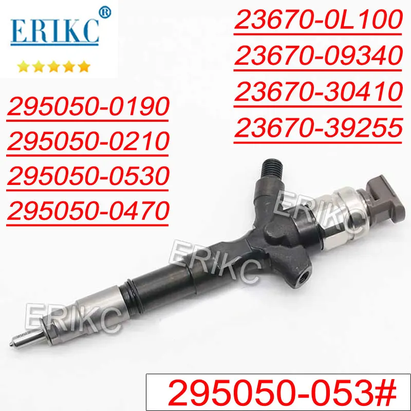 295050-0531 Common Rail Injection Assembly 295050-0532 Diesel Injector Fuel Nozzle 295050-0530 for Toyota Hiace DENSO 0530