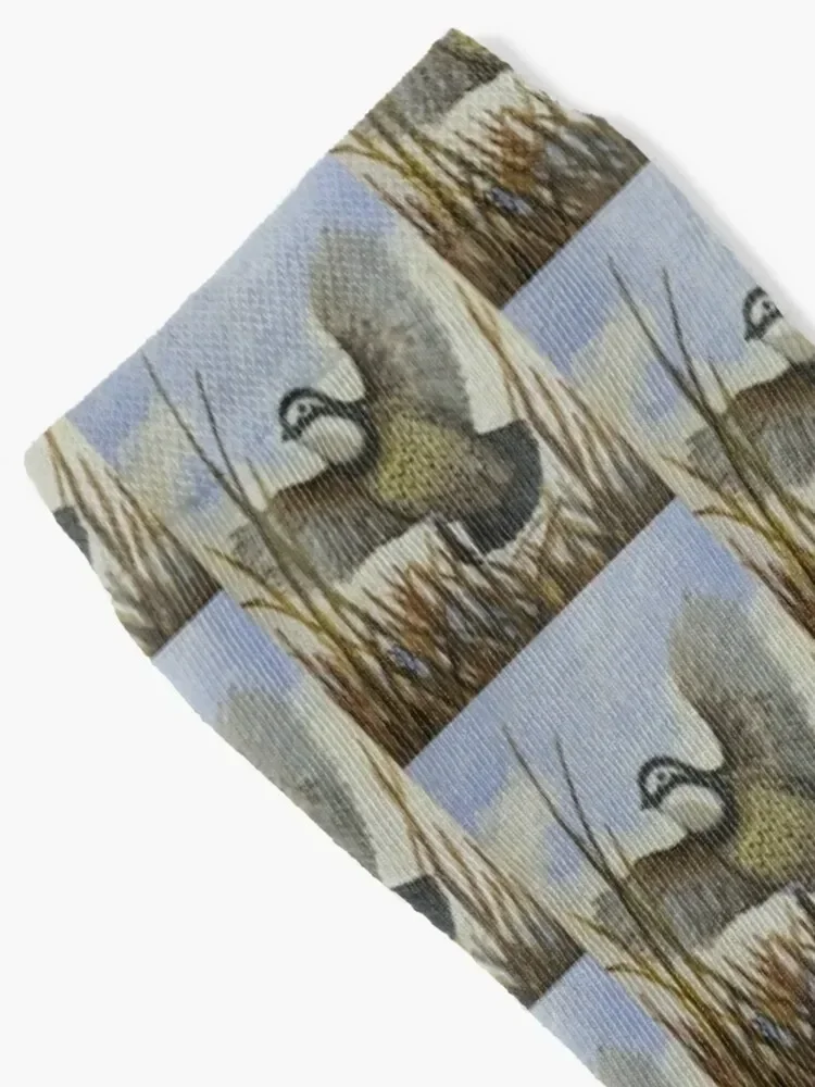 Bobwhite Quail Flushed Socks retro Running fashionable Socks Man Women's