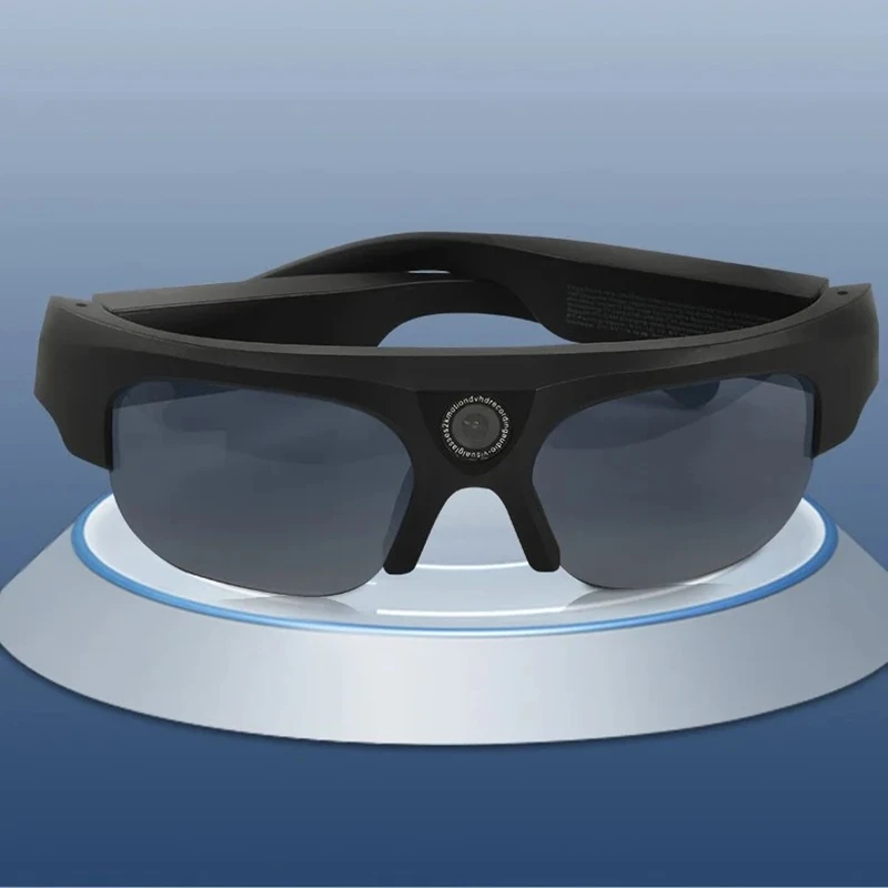 

Wireless Bluetooth Headworn Smart Sport Glasses 256GB Multifunctional Camera Sunglasses for Recording