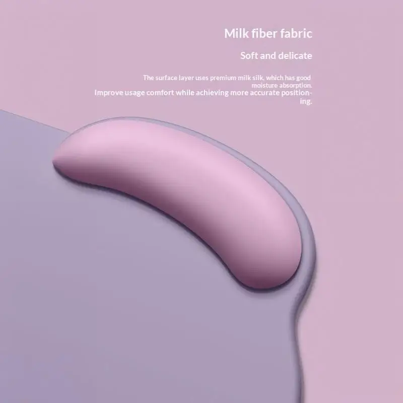 Multicolor Ergonomics Mouse Pad Comfortable Wrist Support Non Slip Mice Mat Soft Mousepad Wrist Rest Computer Mouse Pad