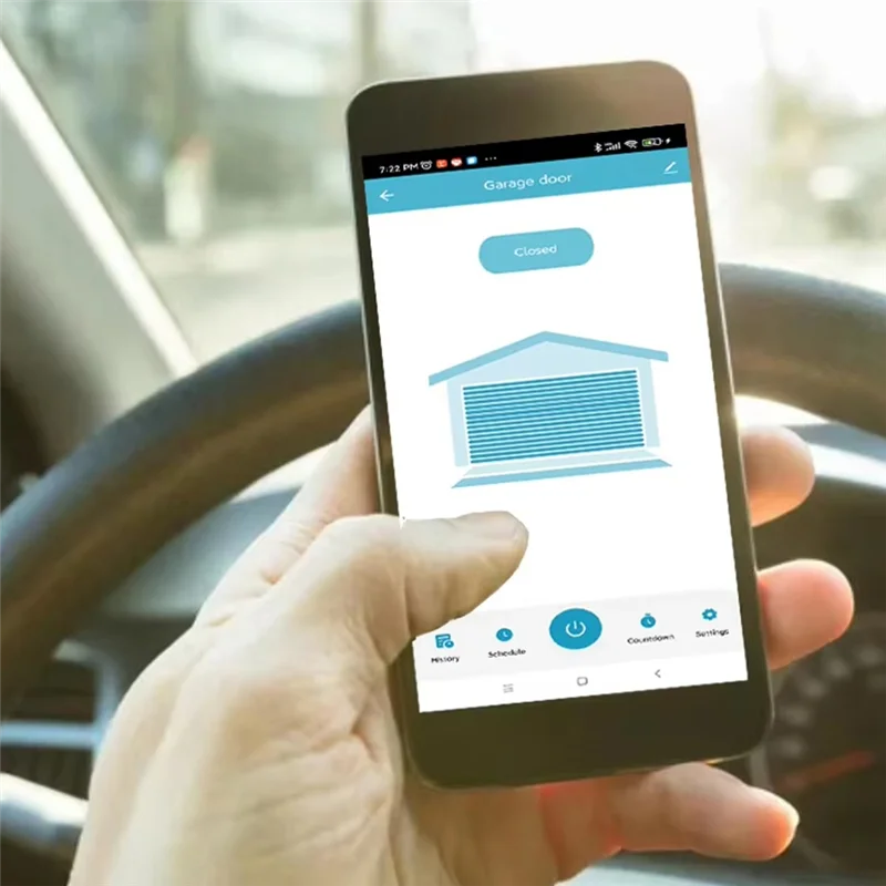 وحدة تحكم ذكية لفتح باب المرآب متوافقة مع Alexa وGoogle Home وSmartlife وTuya والتحكم الصوتي والتطبيقات UK PLUG #6