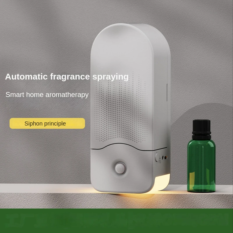 Automatic Essential Oil Diffusers Body Sensor Fragrance Machine Adjustable Mute Air Humidifier for Home Spa Hotel Bathroom